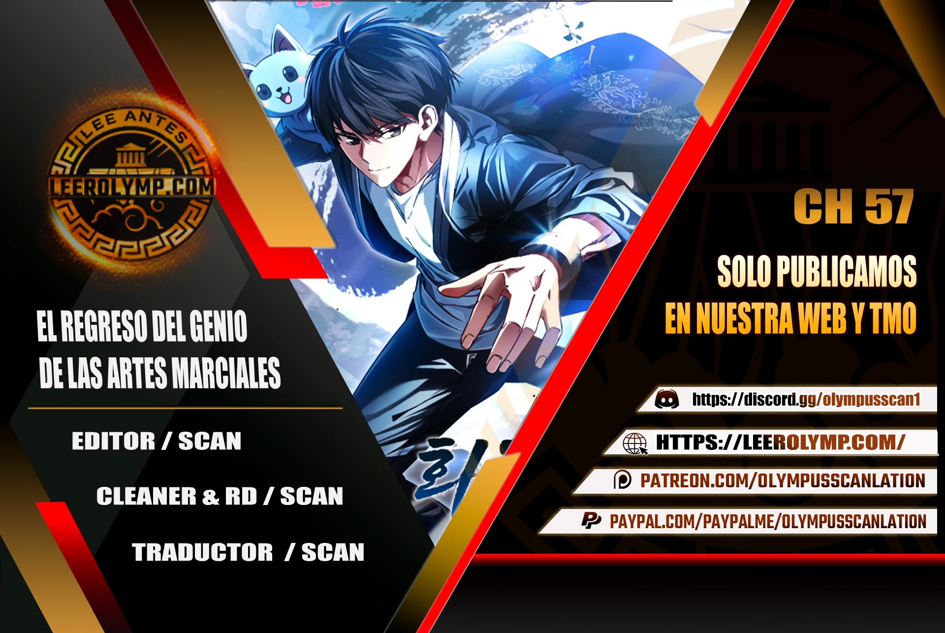 El Regreso Del  Genio De Las Artes Marciales > Capitulo 57 > Page 01