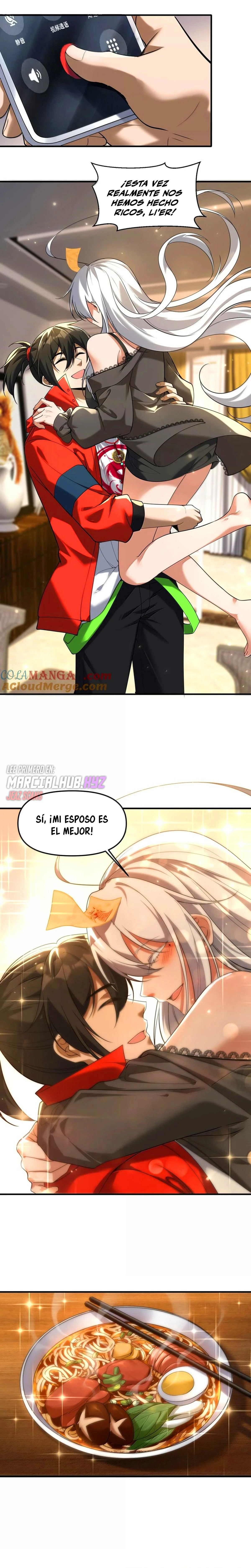 Haciendo travesuras en una transmisión en vivo, ¡le propuse matrimonio a un fantasma femenino y ella realmente aceptó?! > Capitulo 77 > Page 61