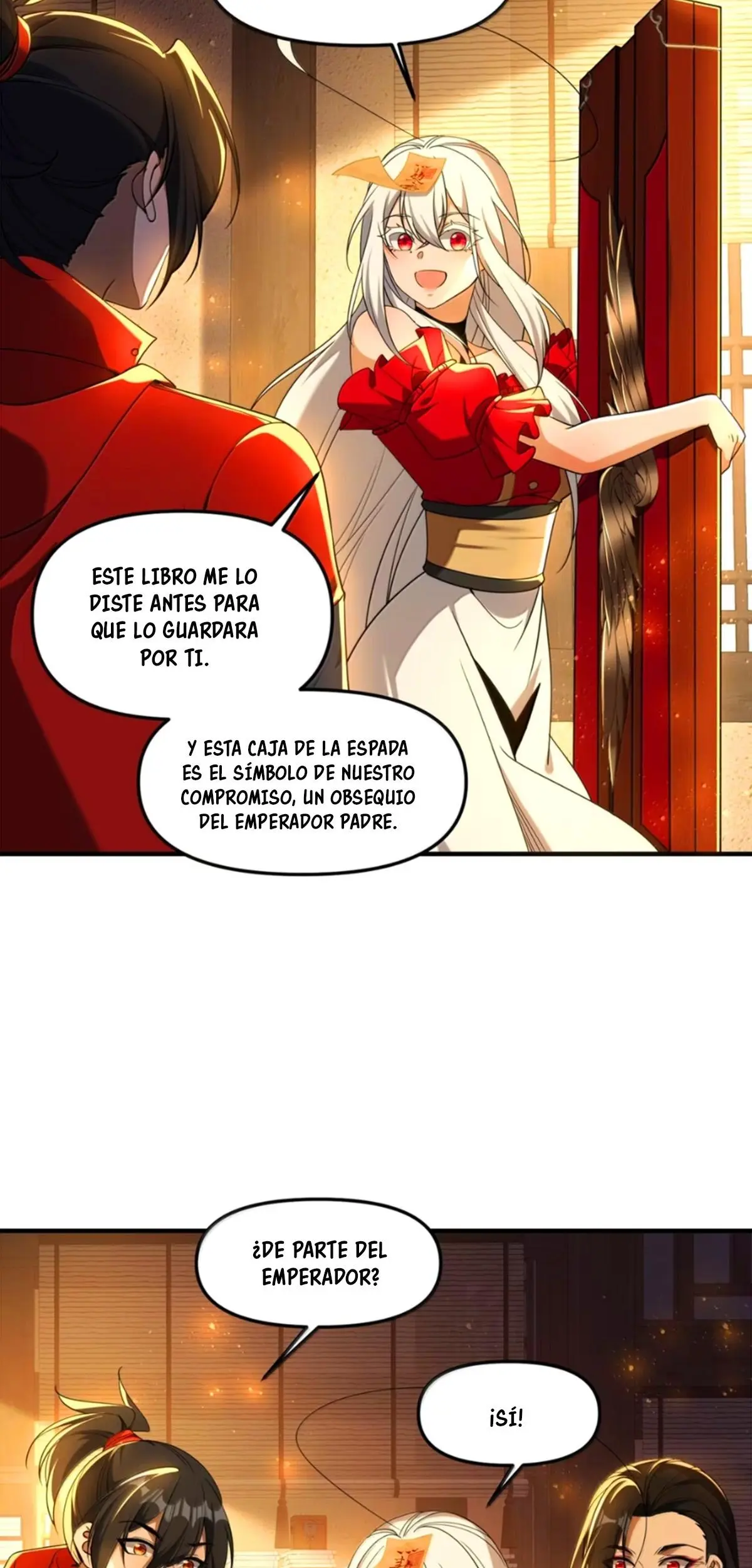 Haciendo travesuras en una transmisión en vivo, ¡le propuse matrimonio a un fantasma femenino y ella realmente aceptó?! > Capitulo 85 > Page 261