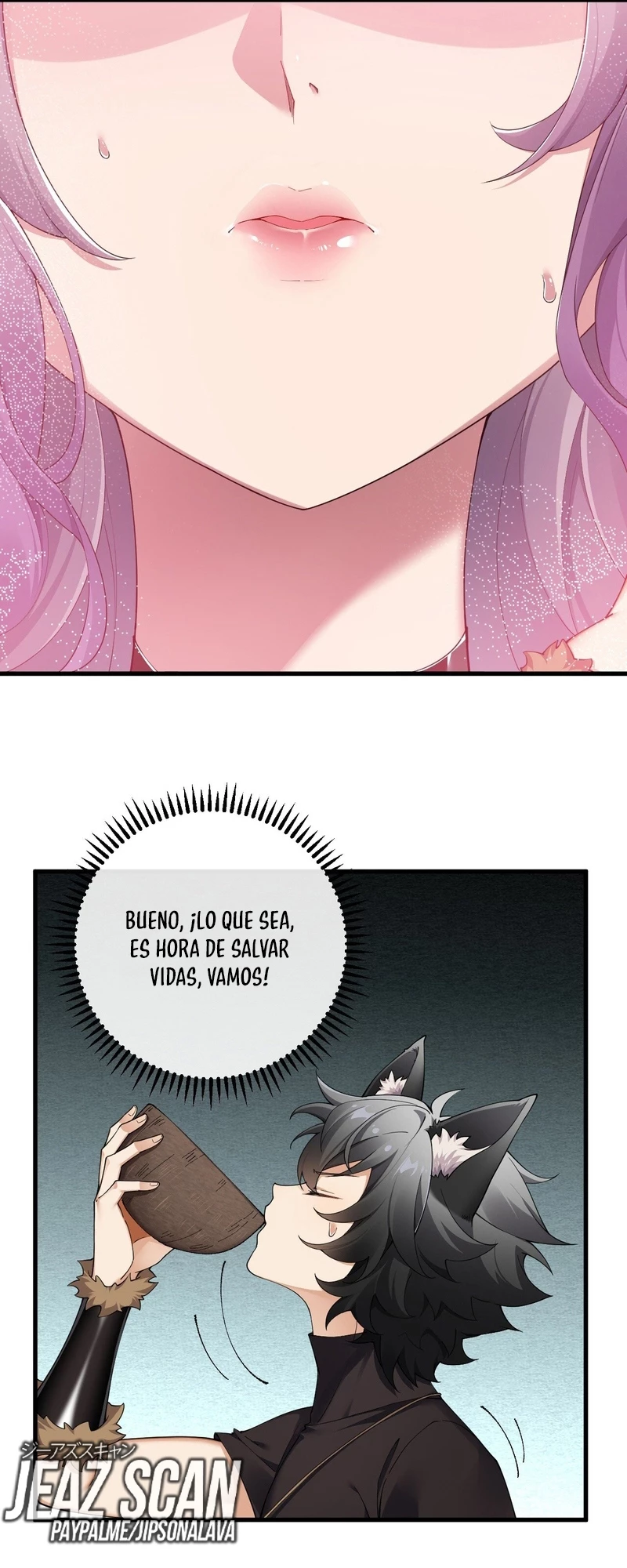 Por favor, Señorita Santa, detén tus extrañas imaginaciones. > Capitulo 76 > Page 201