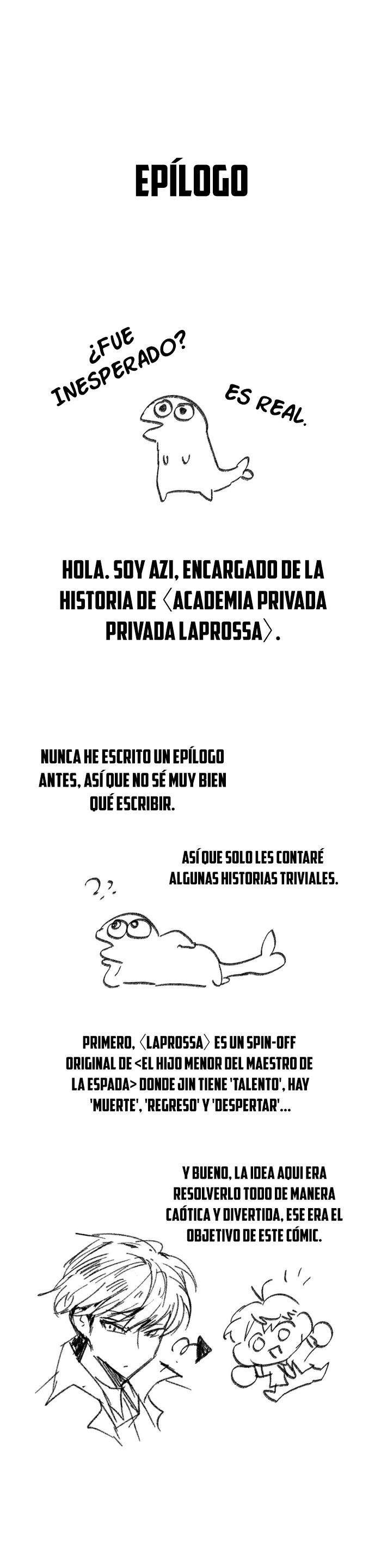 Academia privada laprossa (Spin off de <el hijo menor del maestro de la espada>) > Capitulo 51 > Page 01