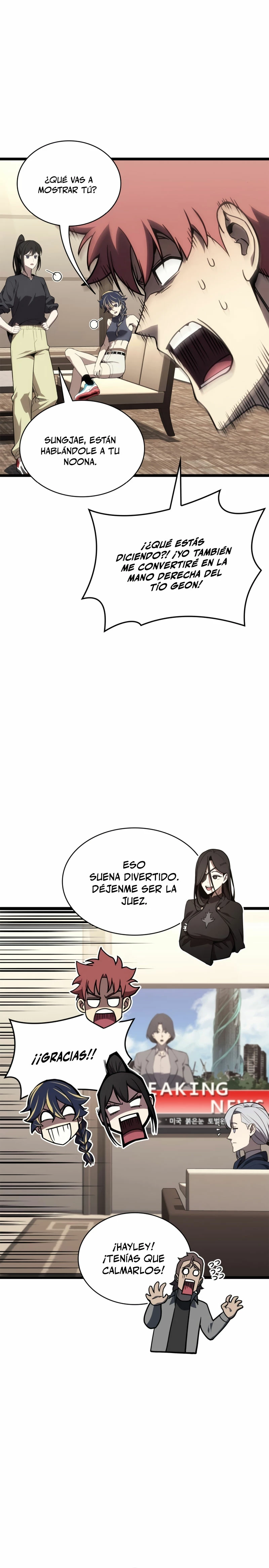 El regreso del héroe de clase: Desastre > Capitulo 102 > Page 261