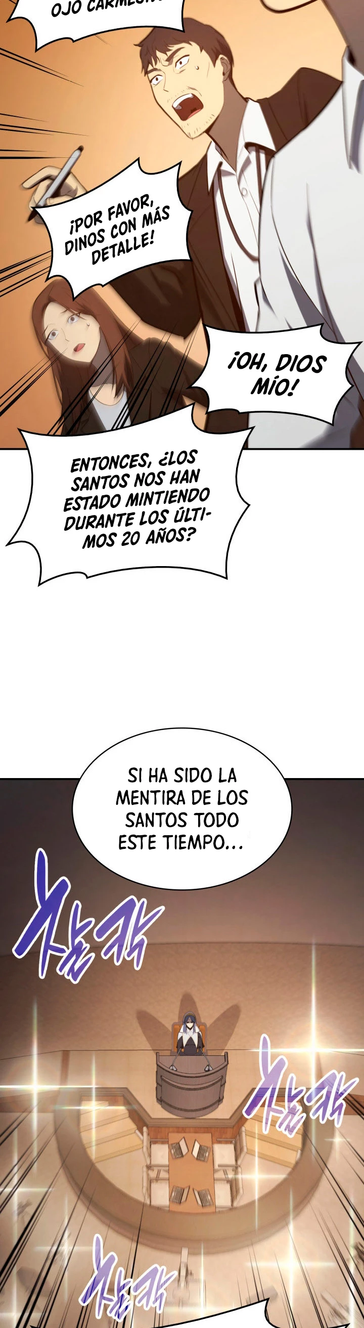 El regreso del héroe de clase: Desastre > Capitulo 27 > Page 421