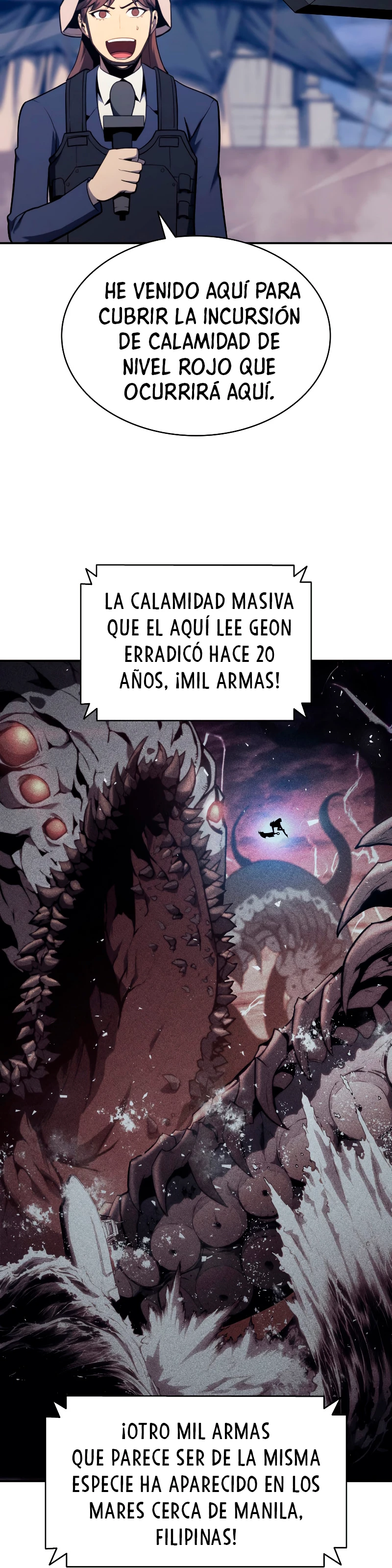 El regreso del héroe de clase: Desastre > Capitulo 36 > Page 281