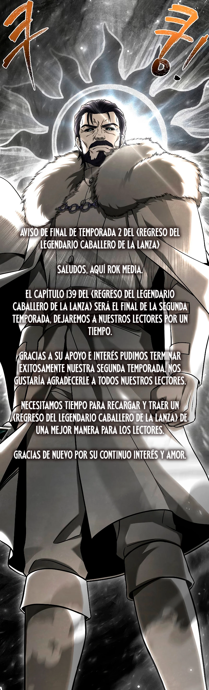 El Regreso del Legendario Caballero de la Lanza > Capitulo 139.05 > Page 01