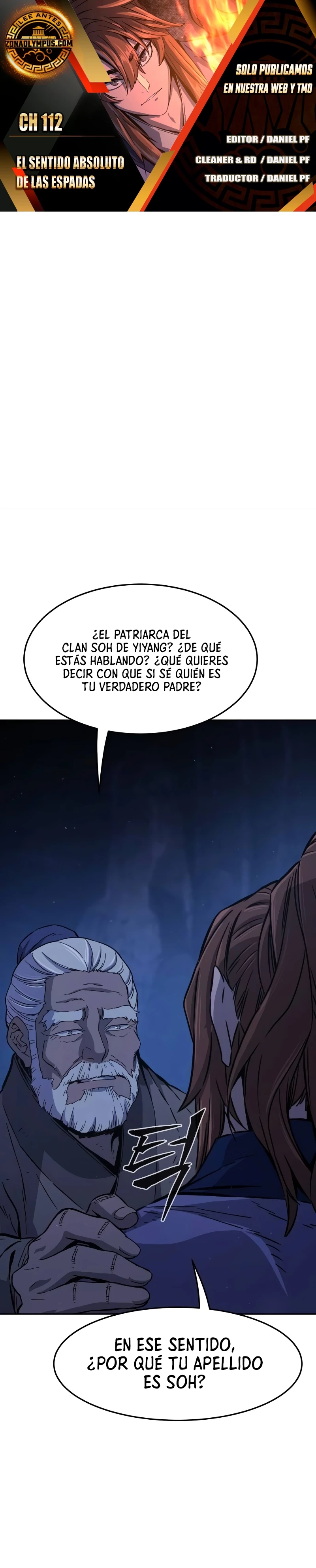 El Sentido Absoluto de las Espadas > Capitulo 112 > Page 01