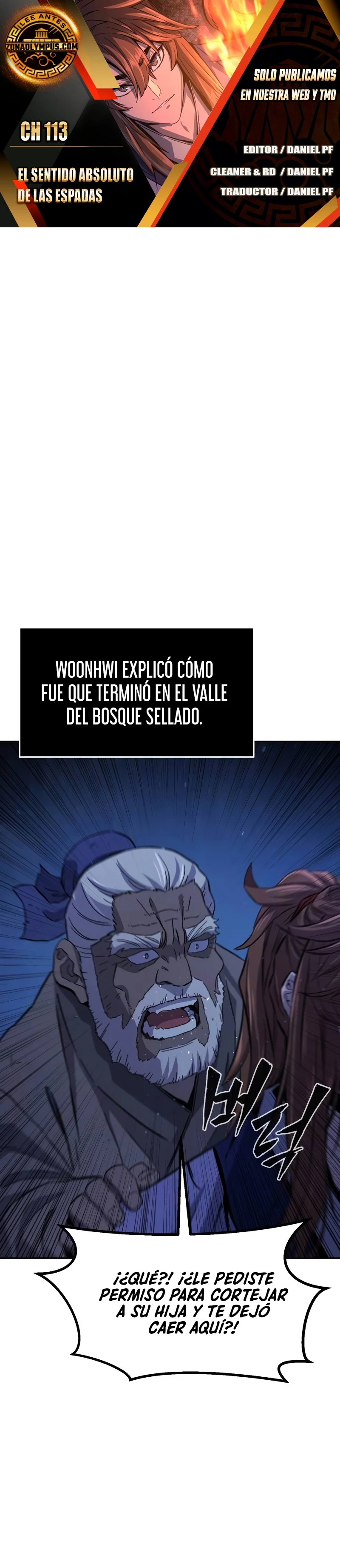 El Sentido Absoluto de las Espadas > Capitulo 113 > Page 01