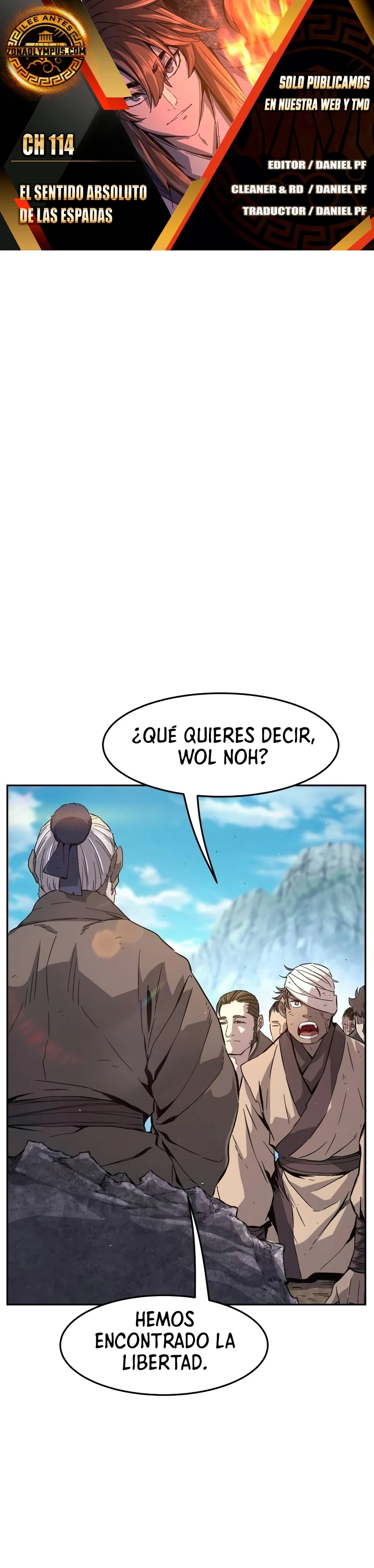 El Sentido Absoluto de las Espadas > Capitulo 114 > Page 01