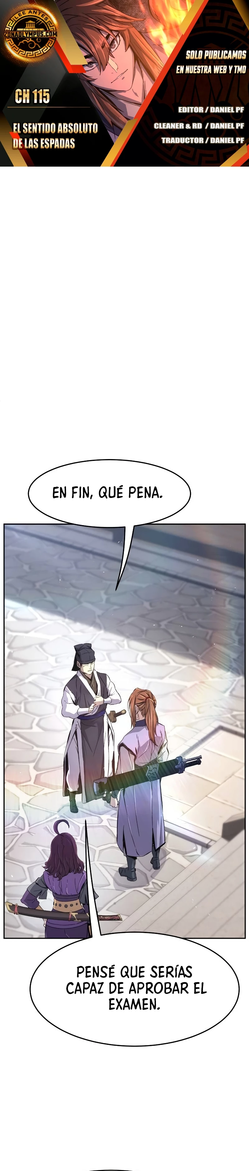 El Sentido Absoluto de las Espadas > Capitulo 115 > Page 01