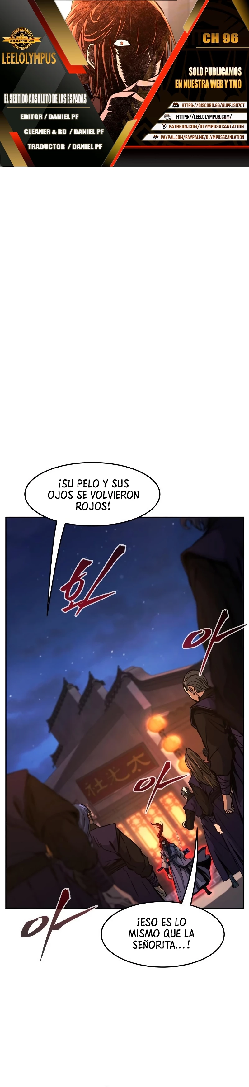 El Sentido Absoluto de las Espadas > Capitulo 96 > Page 01