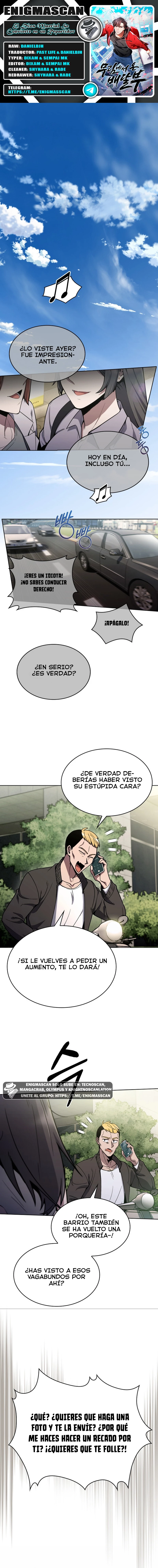 El Dios Marcial se Convierte en un Repartidor > Capitulo 1 > Page 01