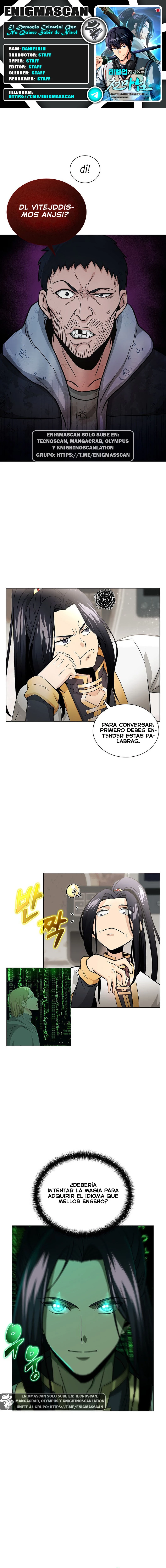 El Demonio Celestial Que No Quiere Subir De Nivel > Capitulo 3 > Page 01