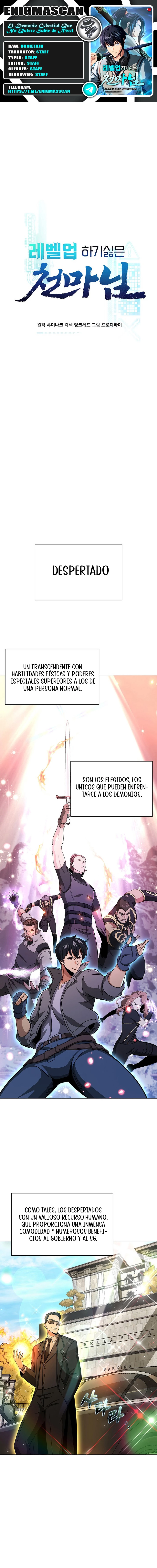 El Demonio Celestial Que No Quiere Subir De Nivel > Capitulo 9 > Page 01