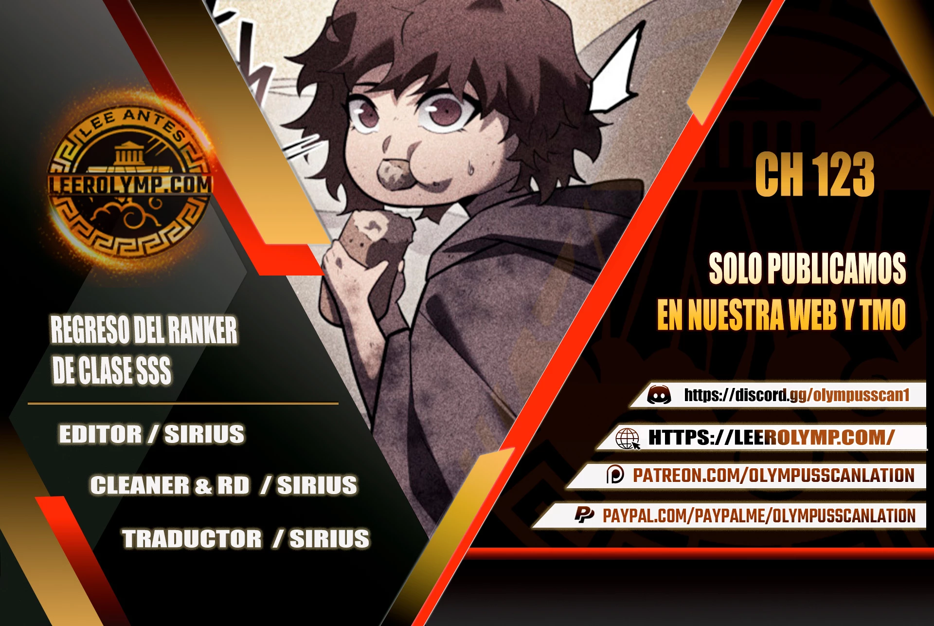 Regreso del ranker de clase SSS > Capitulo 123 > Page 01