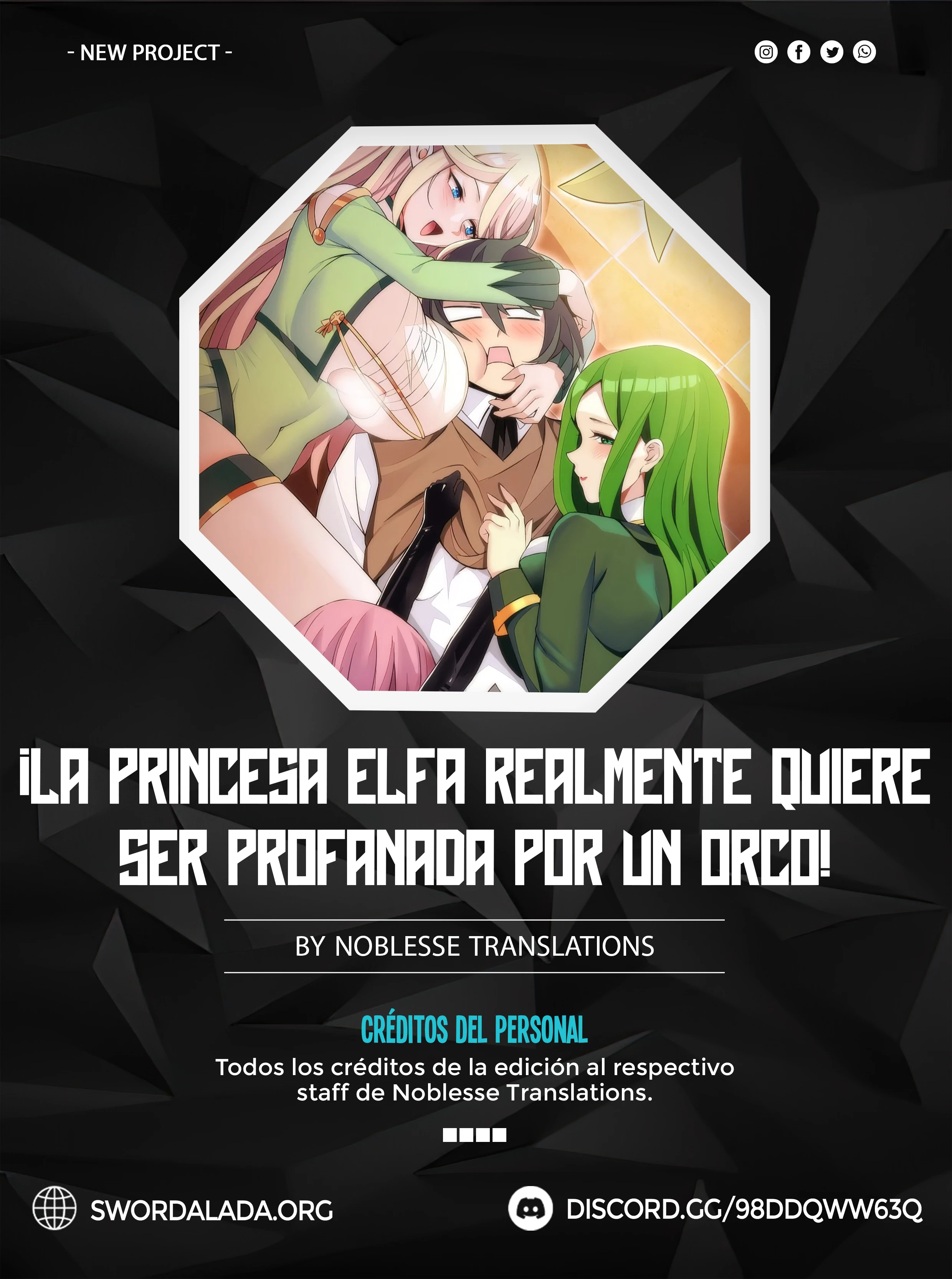 ¡La princesa elfa realmente quiere ser profanada por un orco! > Capitulo 28 > Page 01