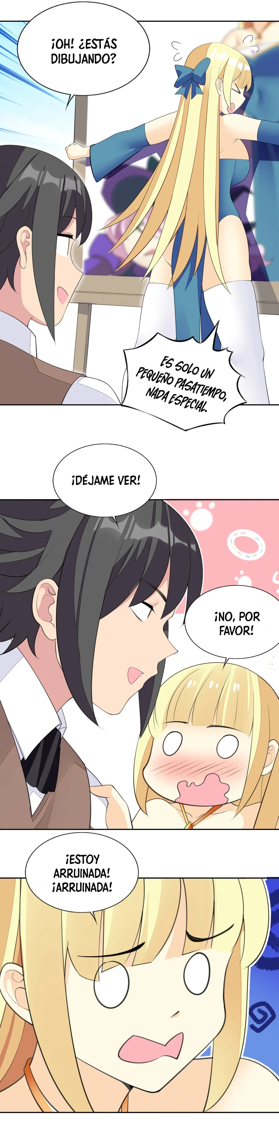 ¡La princesa elfa realmente quiere ser profanada por un orco! > Capitulo 31 > Page 111