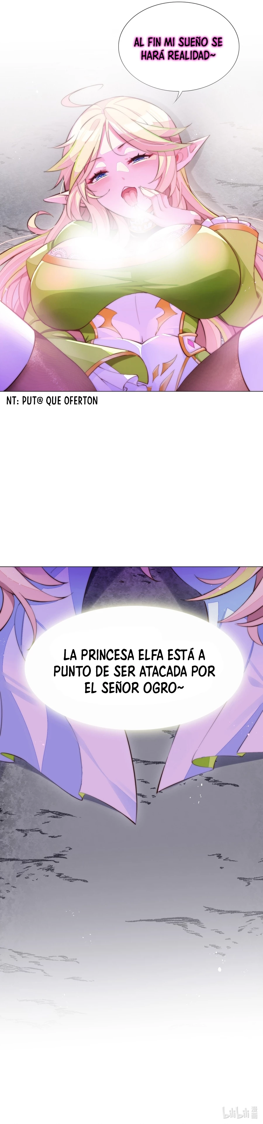 ¡La princesa elfa realmente quiere ser profanada por un orco! > Capitulo 1 > Page 251