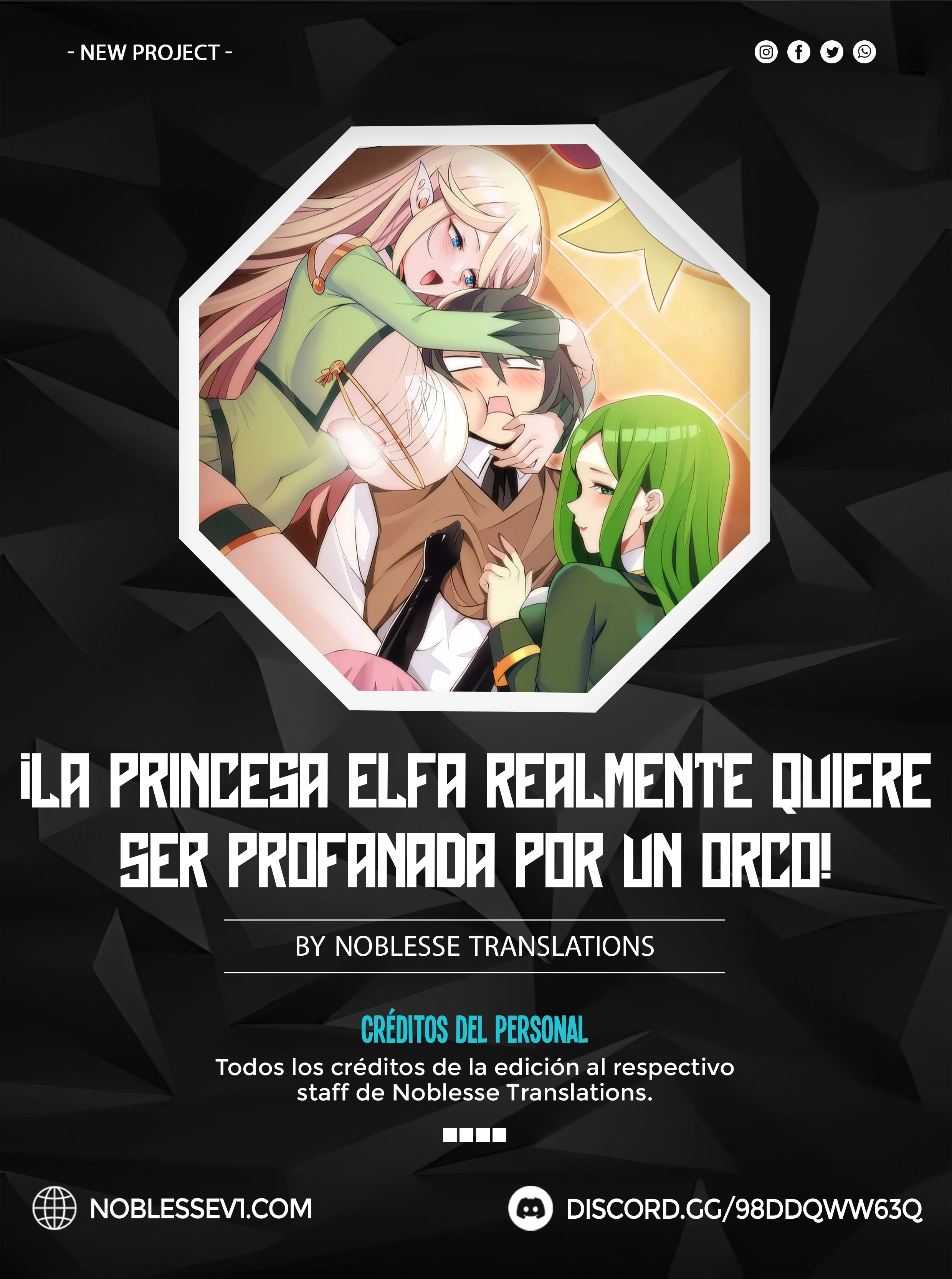 ¡La princesa elfa realmente quiere ser profanada por un orco! > Capitulo 5 > Page 01