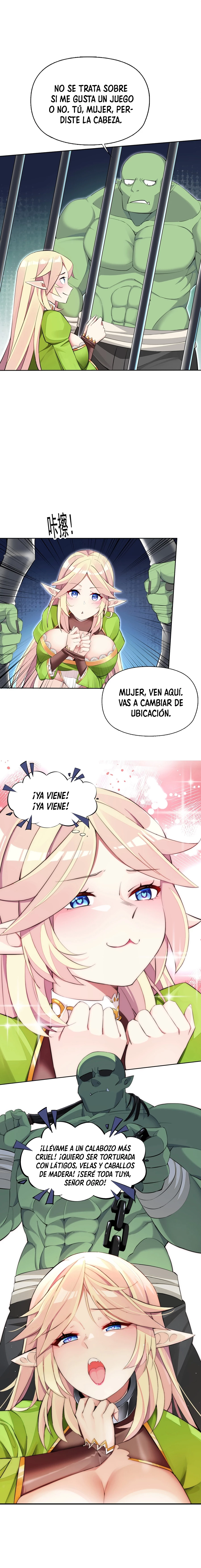 ¡La princesa elfa realmente quiere ser profanada por un orco! > Capitulo 5 > Page 41