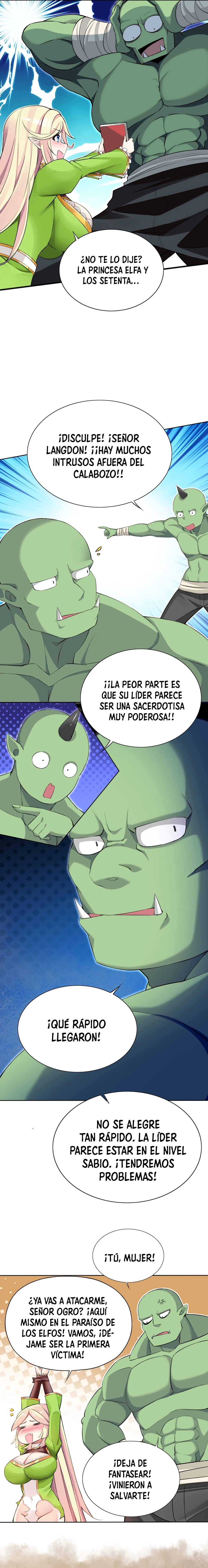 ¡La princesa elfa realmente quiere ser profanada por un orco! > Capitulo 5 > Page 81