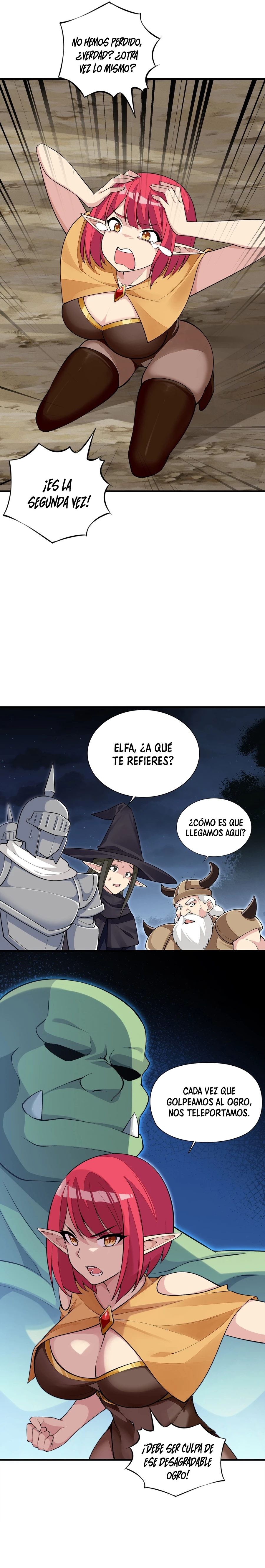 ¡La princesa elfa realmente quiere ser profanada por un orco! > Capitulo 8 > Page 141