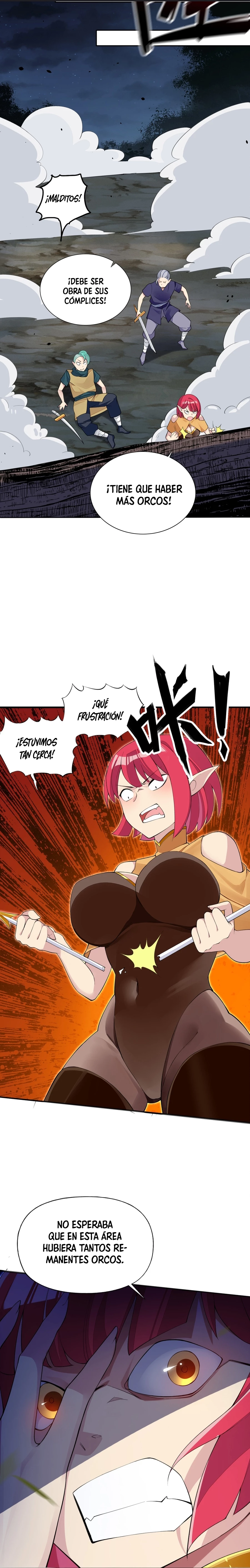 ¡La princesa elfa realmente quiere ser profanada por un orco! > Capitulo 9 > Page 71