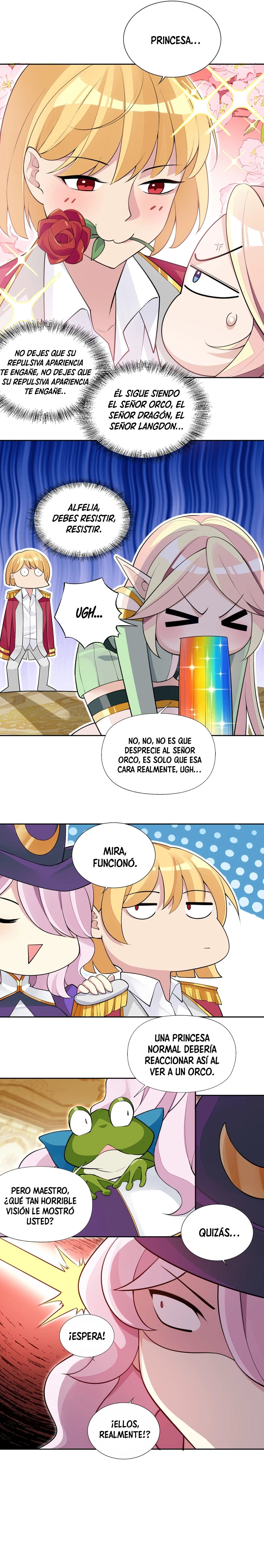 ¡La princesa elfa realmente quiere ser profanada por un orco! > Capitulo 9 > Page 141