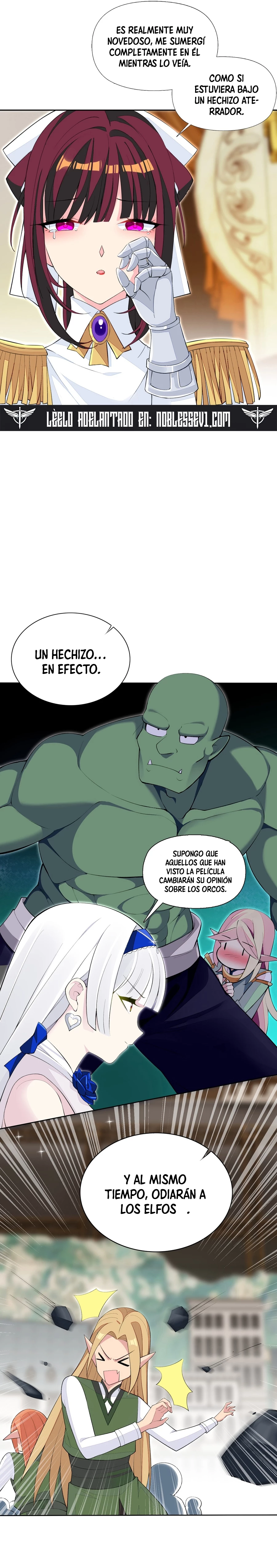 ¡La princesa elfa realmente quiere ser profanada por un orco! > Capitulo 15 > Page 111