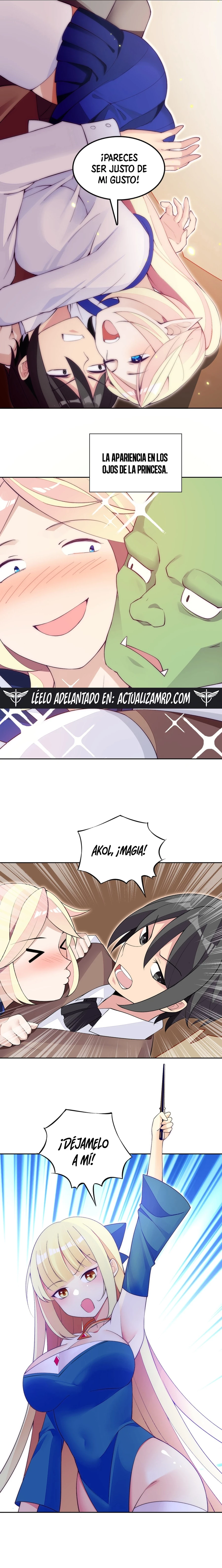 ¡La princesa elfa realmente quiere ser profanada por un orco! > Capitulo 25 > Page 81