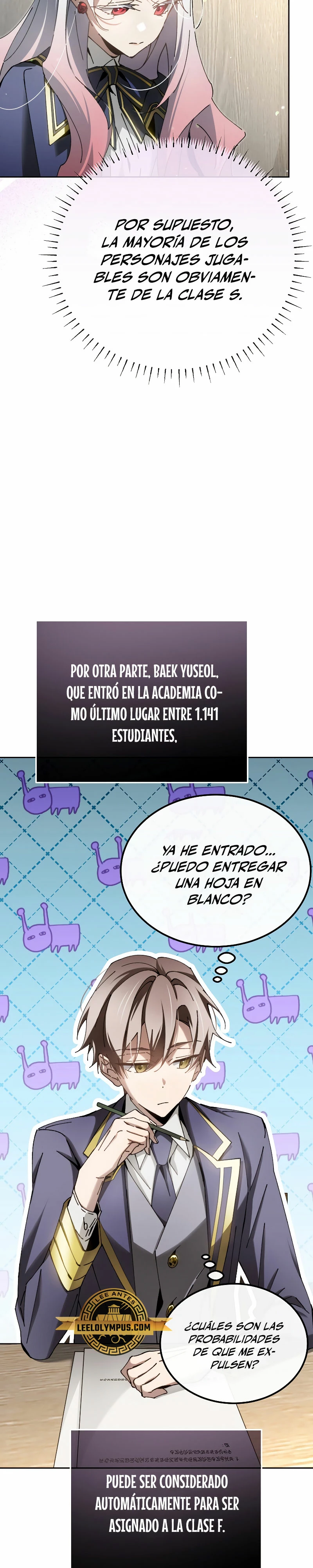 El Blinker genio de la academia mágica > Capitulo 7 > Page 111