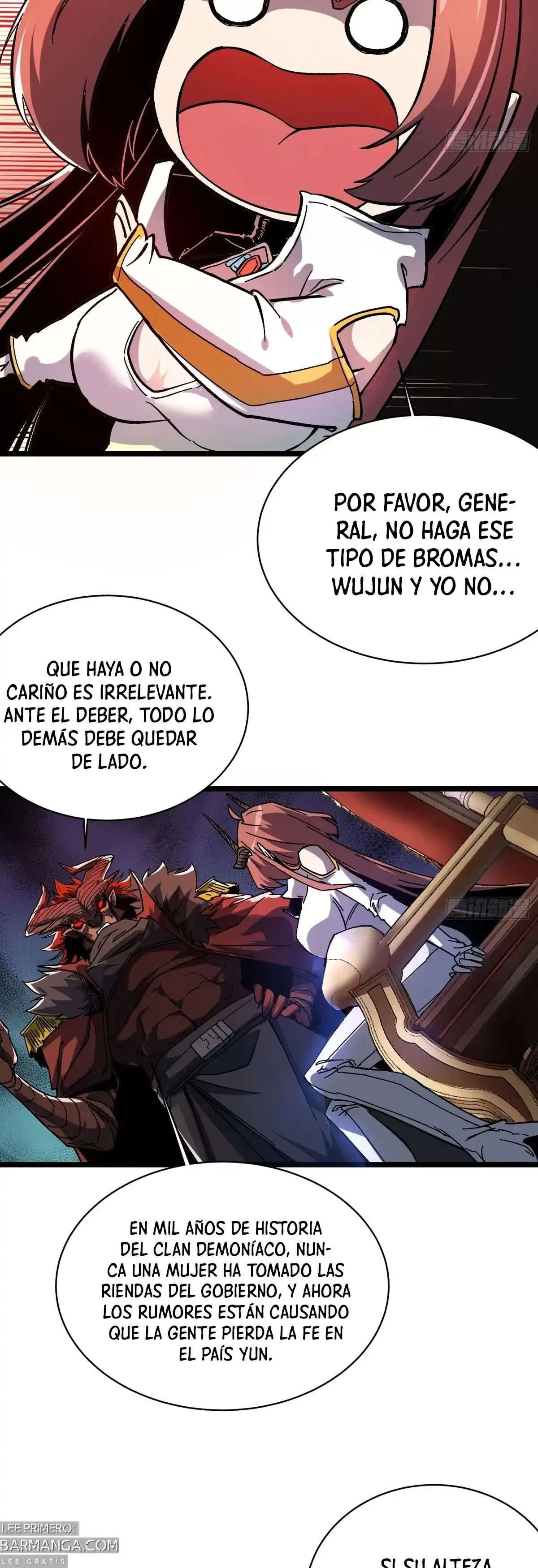 Si no muero pronto, gobernaré el reino de los demonios. > Capitulo 3 > Page 101