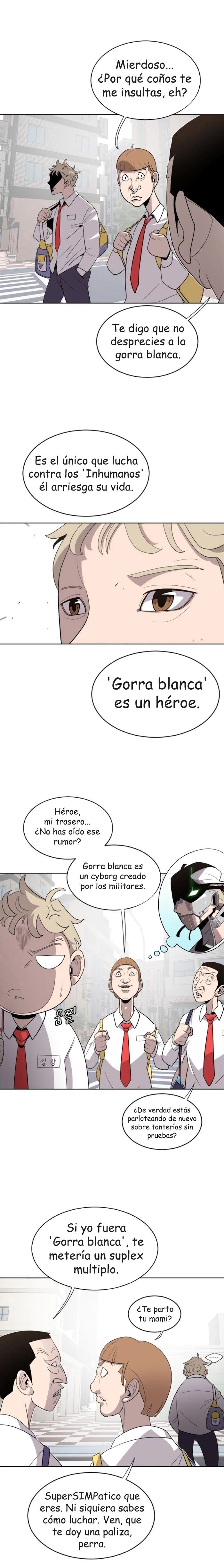 Inhumano (Super humanos) > Capitulo 7 > Page 131