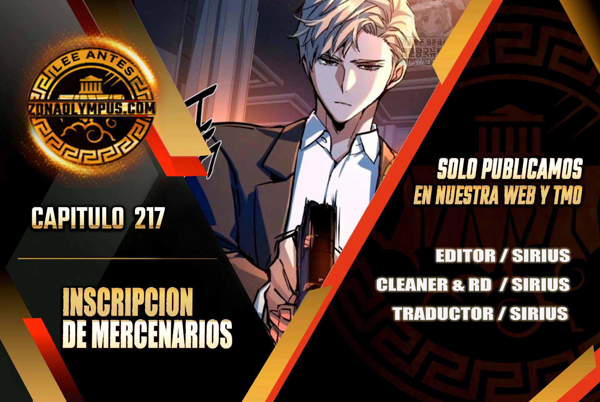 Inscripcion de mercenarios (El Asesino Yu Ijin) > Capitulo 217 > Page 01