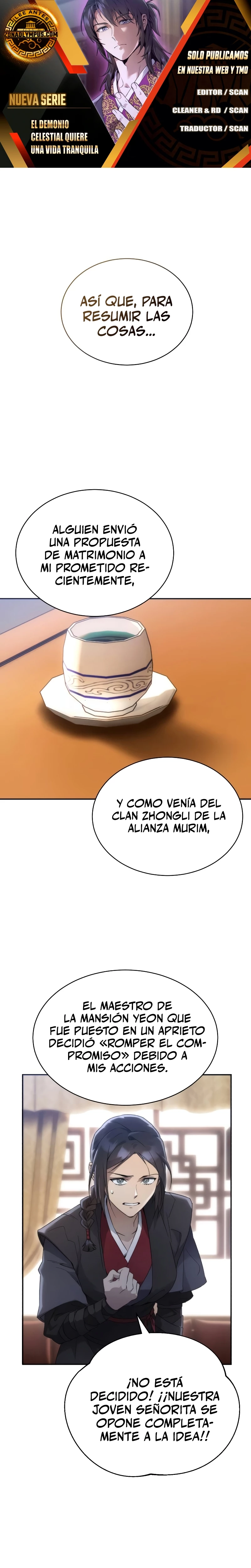 El demonio celestial quiere una vida tranquila > Capitulo 5 > Page 01