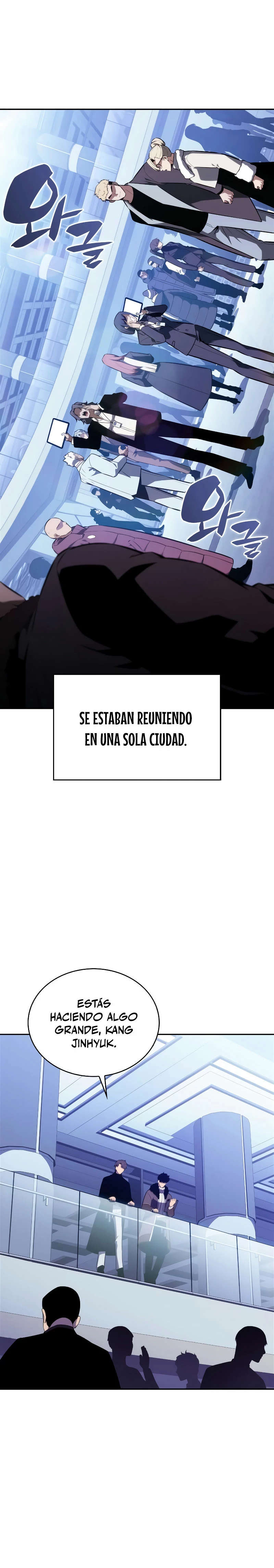 Novato solo a nivel máximo (sin fin skills) > Capitulo 178 > Page 141