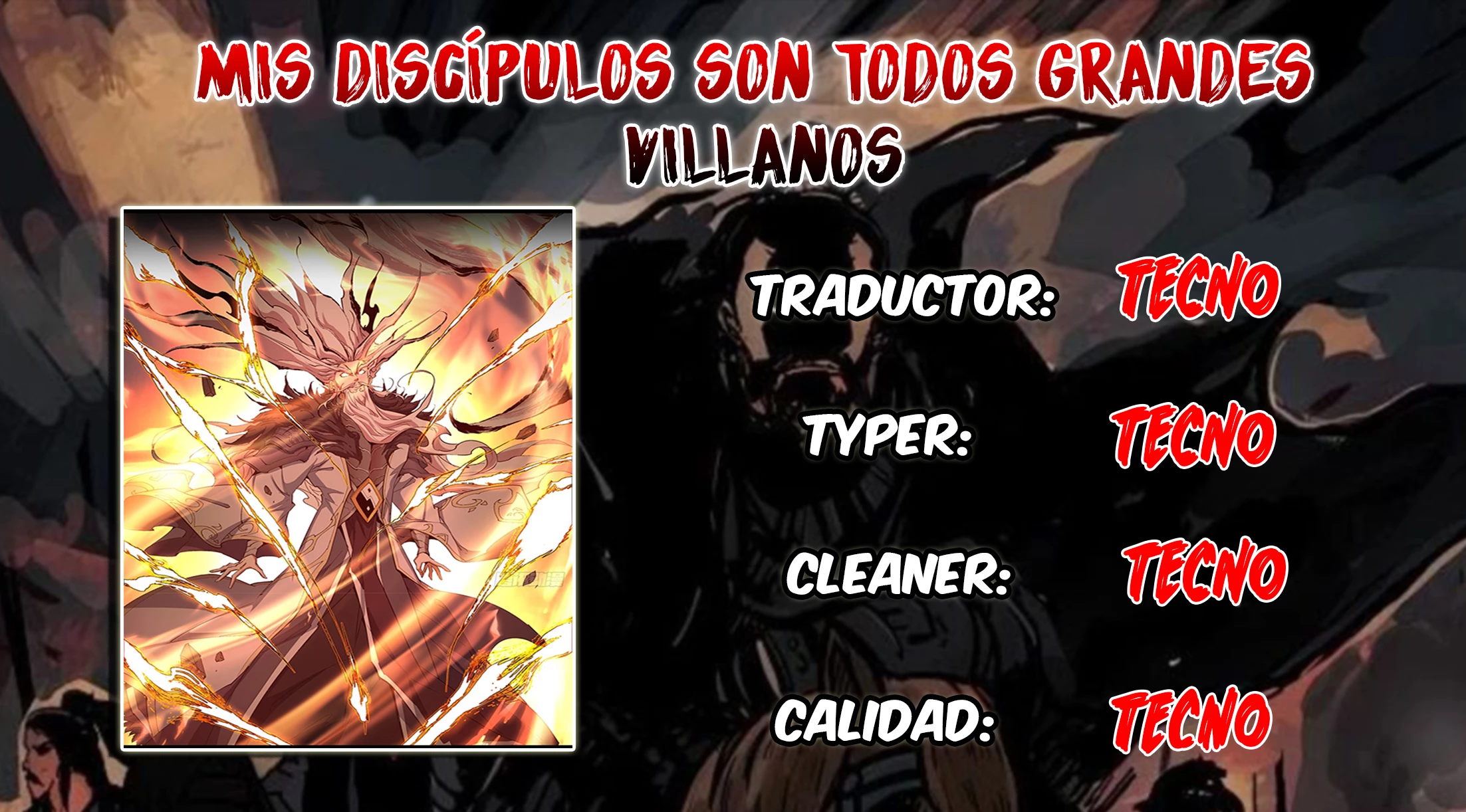 Mis Discípulos son Todos Grandes Villanos > Capitulo 0 > Page 01