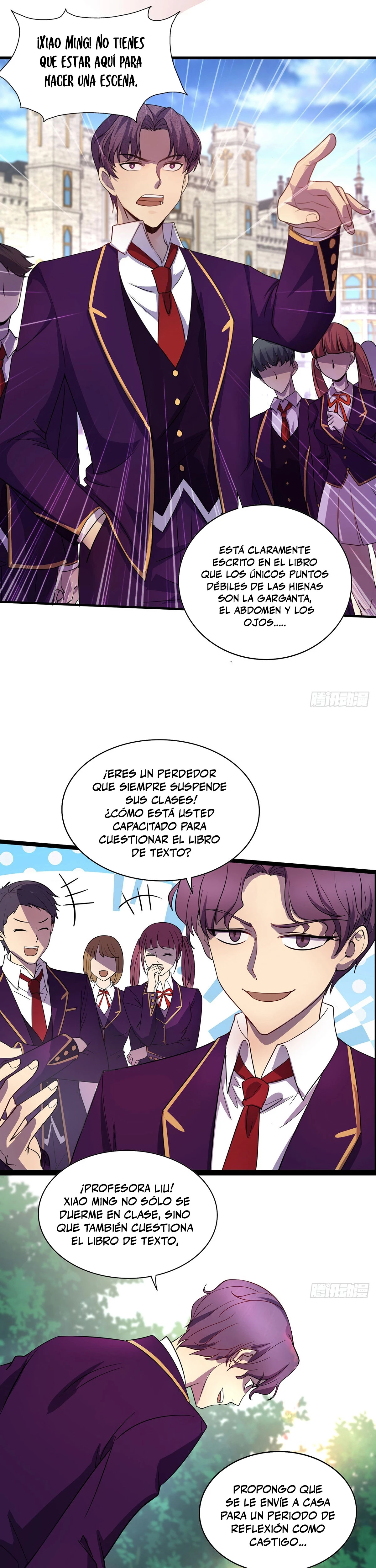 Me hago Más Fuerte Matando Monstruos. > Capitulo 4 > Page 01