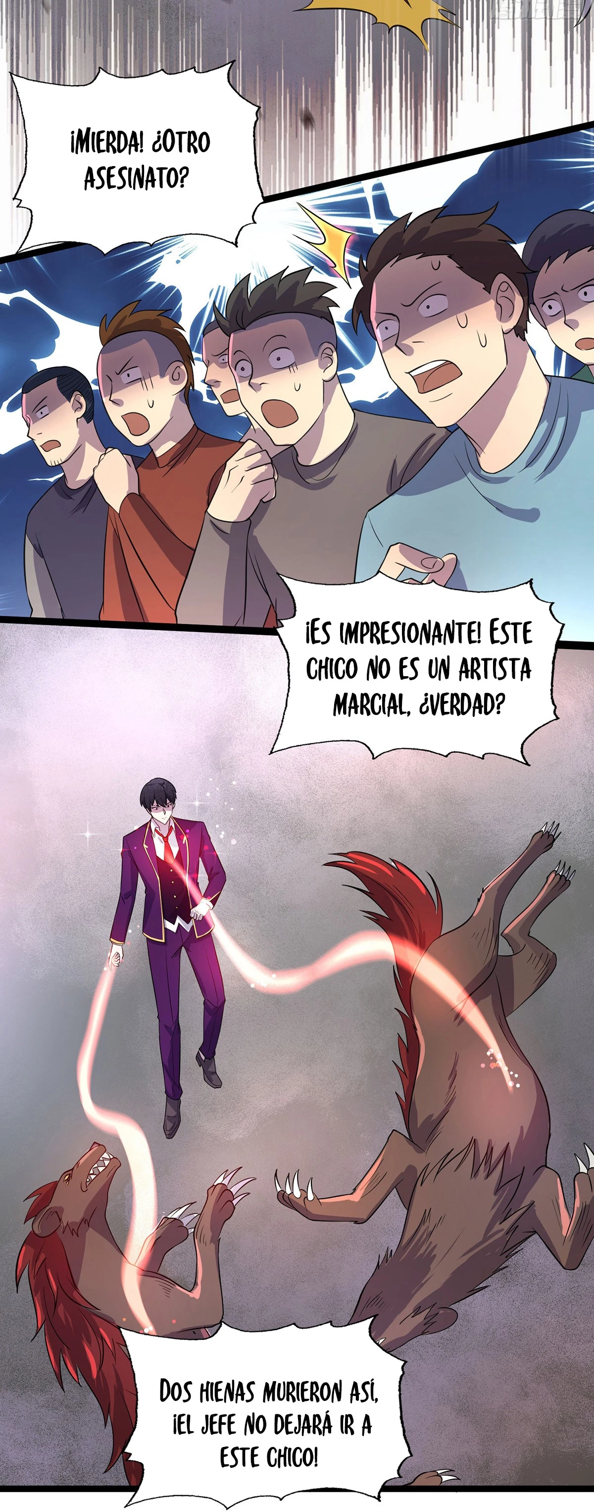 Me hago Más Fuerte Matando Monstruos. > Capitulo 10 > Page 171