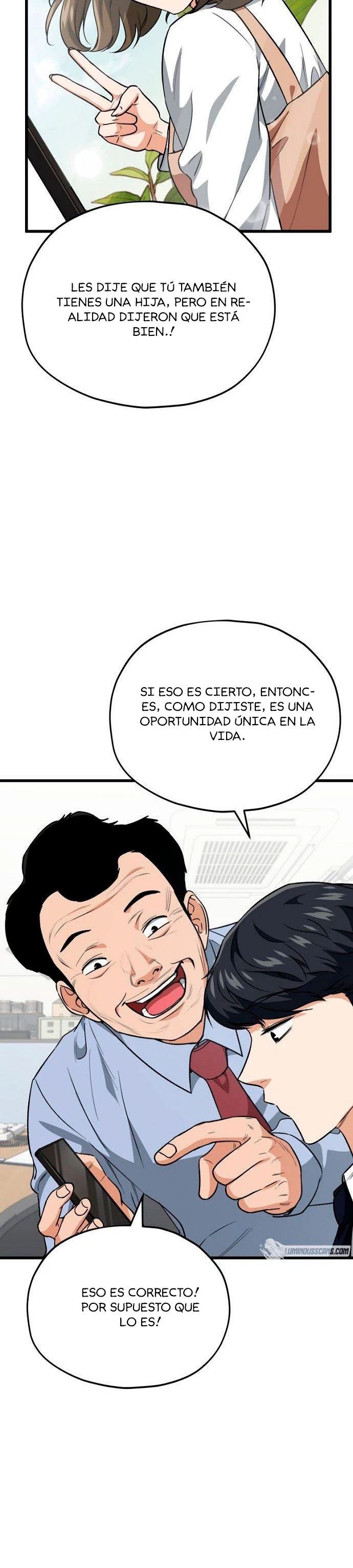 Mi papá es demasiado fuerte > Capitulo 102 > Page 321