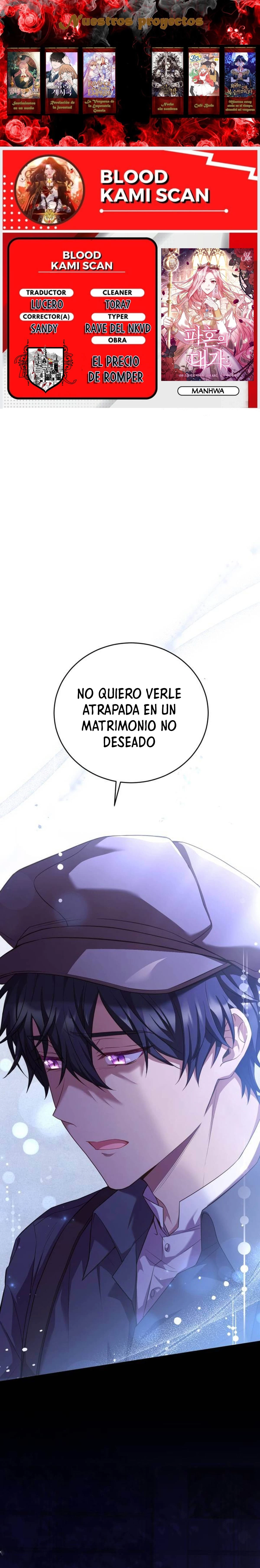 El precio de romper > Capitulo 25 > Page 01