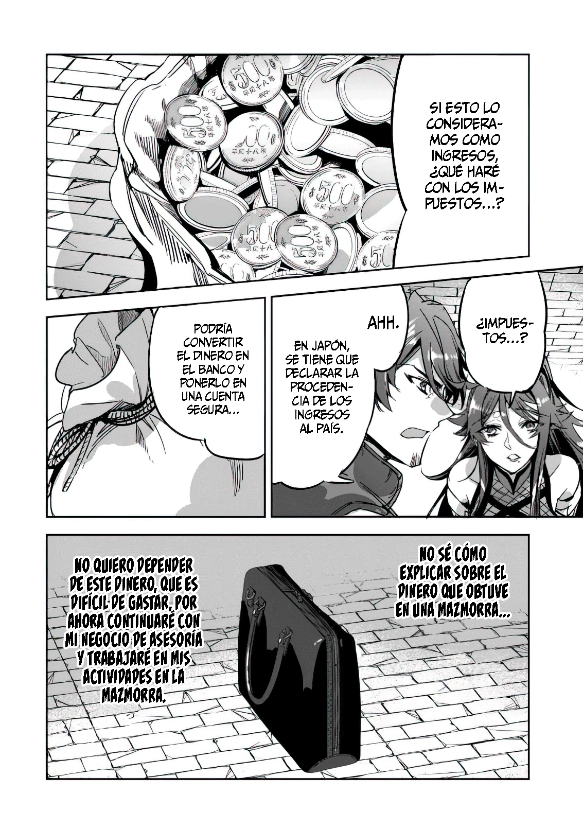 Cazadores de Mazmorras. > Capitulo 5 > Page 41