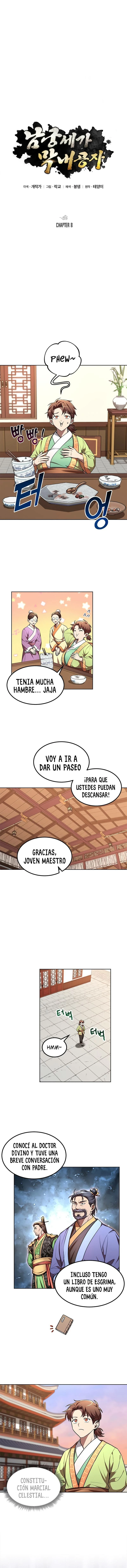 El hijo menor del clan NamGung  > Capitulo 8 > Page 11