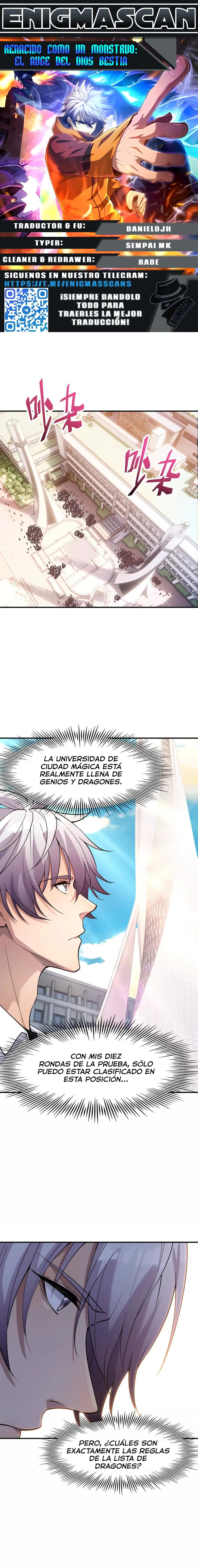 Renacido como un Monstruo: El Auge del Dios Bestia > Capitulo 18 > Page 01