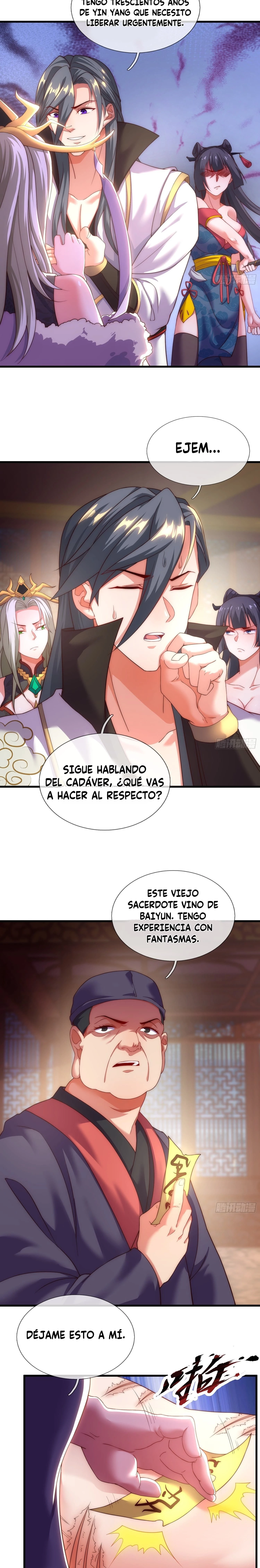 Tan pronto como me convertí en un cuasi-sabio, ¡fui convocado por la emperatriz! > Capitulo 3 > Page 111