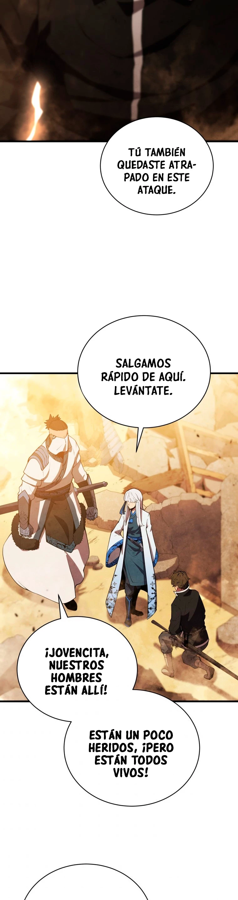 El hijo menor del maestro de la espada > Capitulo 25 > Page 351