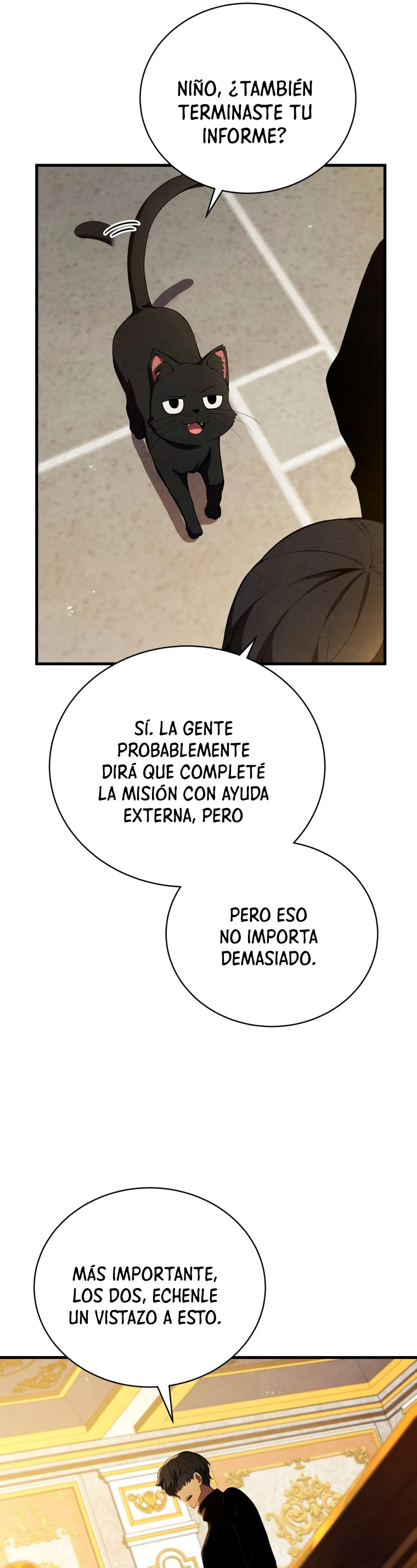 El hijo menor del maestro de la espada > Capitulo 31 > Page 391