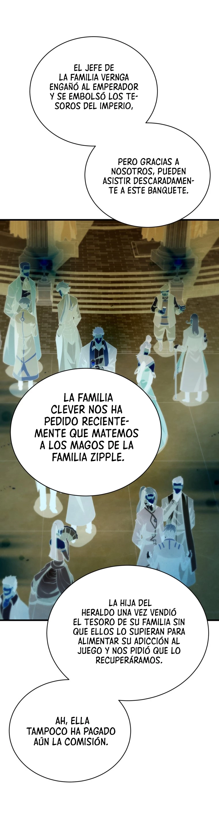 El hijo menor del maestro de la espada > Capitulo 32 > Page 391