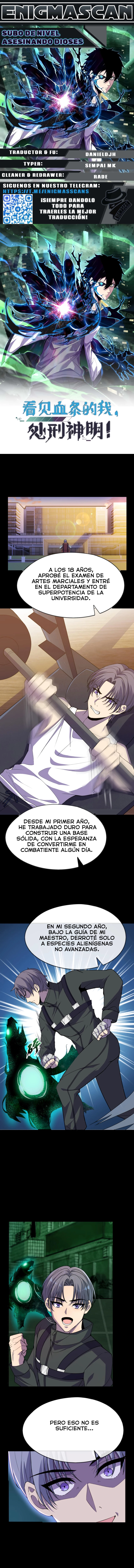 Subo de Nivel Asesinando Dioses > Capitulo 14 > Page 01