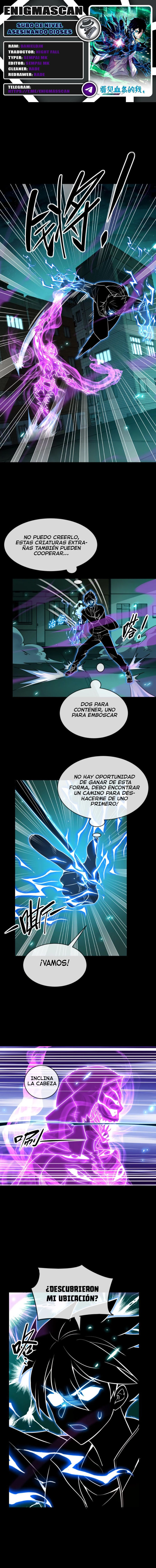 Subo de Nivel Asesinando Dioses > Capitulo 55 > Page 01