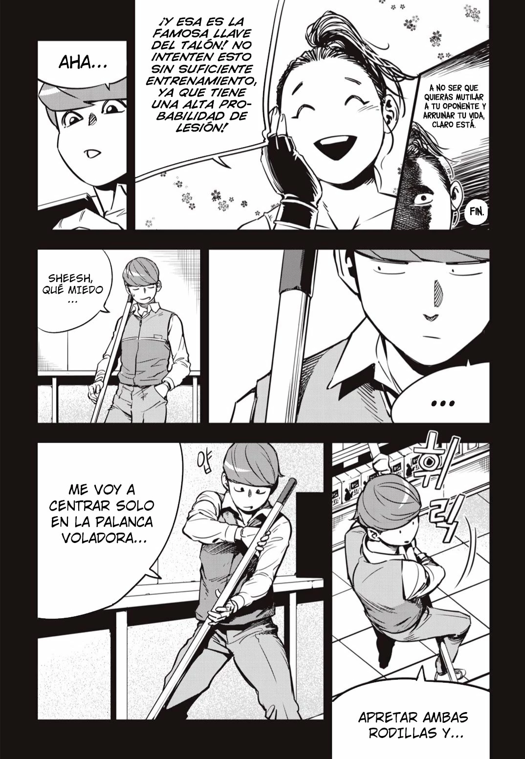 Aula de Lucha 3 > Capitulo 9 > Page 111